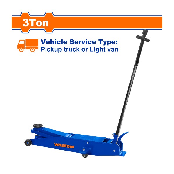 Wadfow   Hydraulic Long Floor Jack 3Ton - WHJ1A03