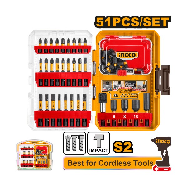 Ingco 51 Pcs Combo Kits - AKDL25106