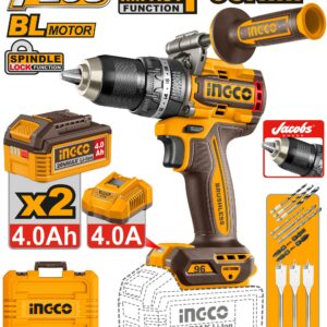 Ingco 20v 1100w Brushless Cordless Impact Drill 96Nm - CIDLI209686