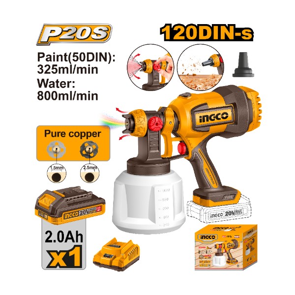 INGCO 20V Cordless Blower 1000ml - CSGLI20042