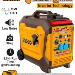 INGCO 800W Inverter Gasoline Generator - GEI47506E