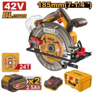 INGCO 20V Cordless Saw 185mm(7-1/4") - CSLI4218512