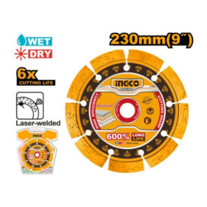 INGCO 230(9") Laser Welded Diamond Disc - DMD072301