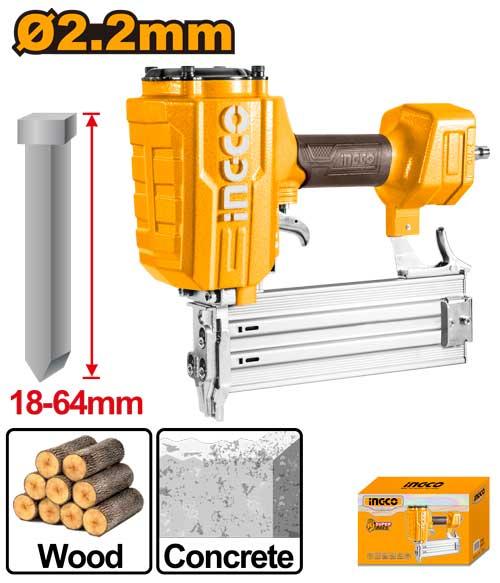INGCO 02.2MM Air Concrete Nailer - ACN18641
