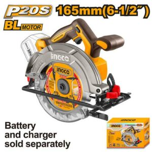 INGCO 20V Cordless Circular 165mm(6-1/2") - CSLI16523