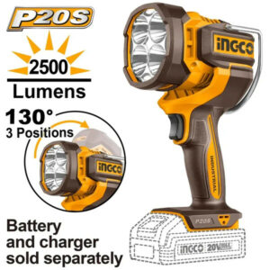 INGCO 20V Cordless Work Lamp 22.5W - CWLI20885