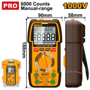 INGCO 1000V Digital Multimeter - DM310002
