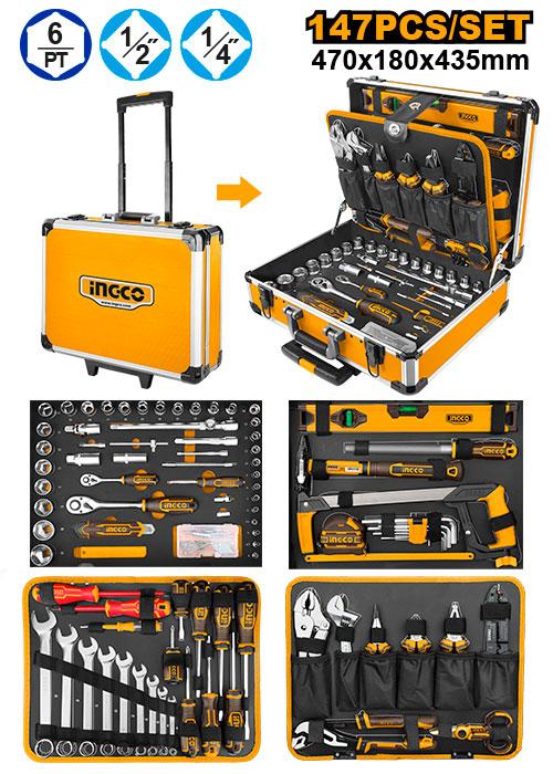 INGCO 147 Pcs Handtool Set - HKTHP21471