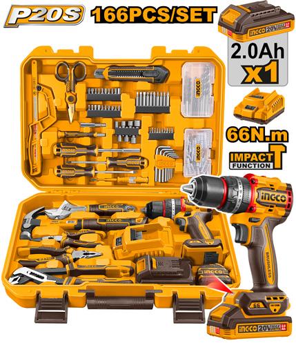 INGCO 166 Pcs Tools Set - HKTHP41662