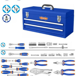 WADFOW 120 Pcs Tools Chest Set - WHS3120