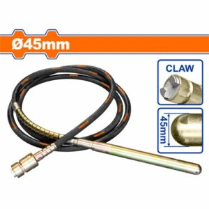 WADFOW 45mm Claw Type Concrete Vibrator poker 6m Hose 200Hz  - WVRP1A45