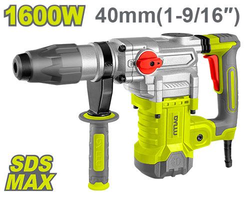 DYLLU 1600W 40MM(1-9/16") Rotary Hammer - DTRH3D38