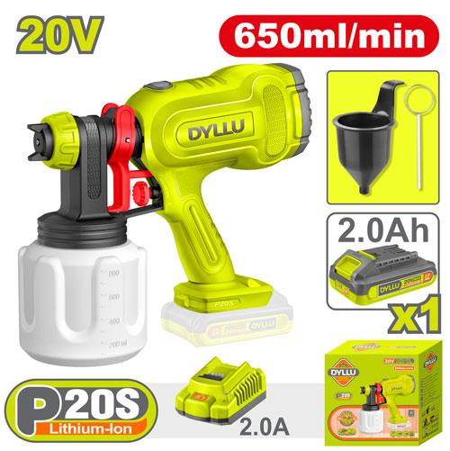 DYLLU 20V  Cordless Spray Gun 650ml/min - DTSU30662