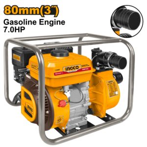 INGCO 80MM(3") Gasoline Pump 7.0HP - GWP306