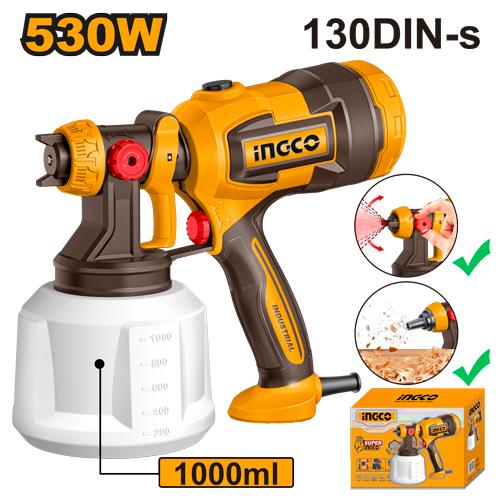 INGCO 530W Spray Gun 130DIN-s - SPG45061