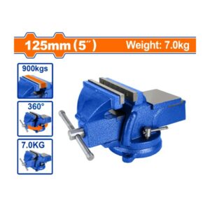 WADFOW Bench vice 360o 5" / 125mm - WBV1A05