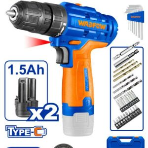 WADFOW 12V 77 Pcs Tools Set 20Nm - WDT4B77