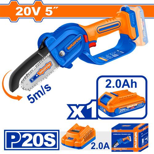 WADFOW 20V Cordless Pruner Saw 5" - WCLP556