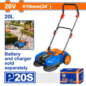 WADFOW 20V Cordless Sweeper 610mm(24") - WLSP1520