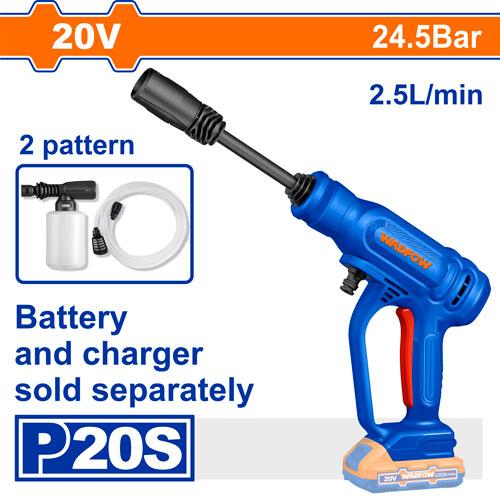 WADFOW 20V Cordless Pressure Washer 24.5Bar - WQX0120
