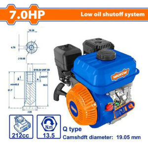 WADFOW 7HP Gasoline Engine(low oil shutoff system) - WGNAA1706Q
