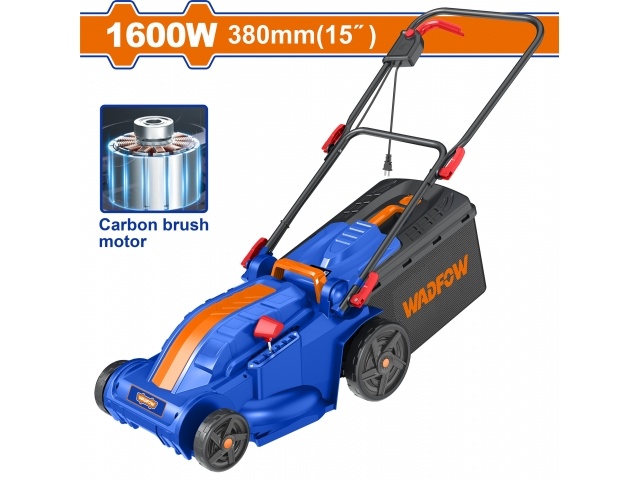WADFOW 1600W Eelectric Lawn Mower 380mm(15") - WEN3805